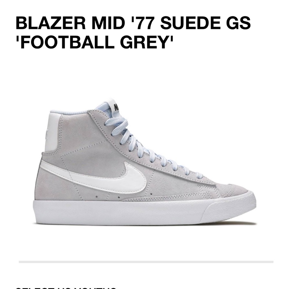 Kids Nike blazer mid 77
